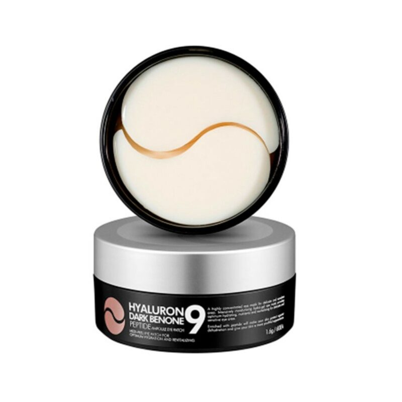 Medi-Peel Hyaluron Dark Benone Peptide 9 Ampułka Eye Patch -Przeciwzmarszczkowe płatki pod oczy z tokoferolem   - 60 szt.