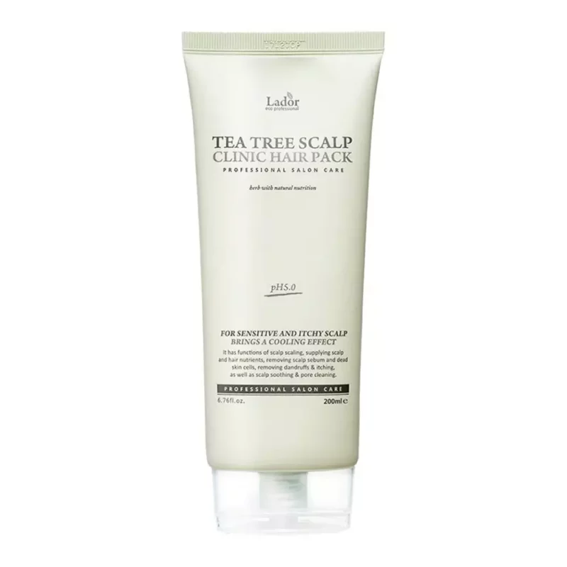 Lador - Tea Tree Scalp Clinic Hair Pack - Oczyszczająca Maska do Skóry Głowy - 200ml