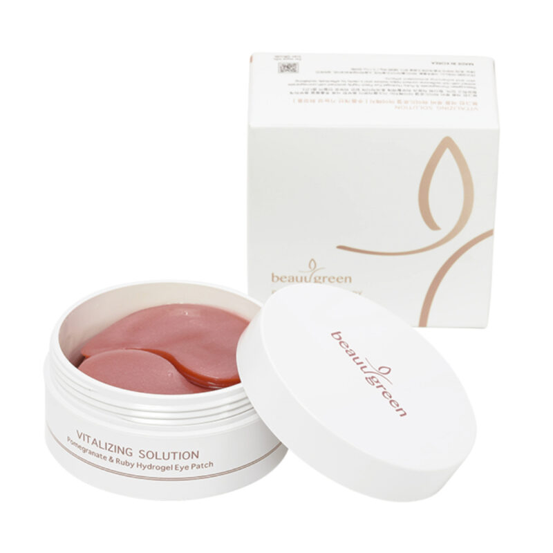 Beauugreen Pomegranate & Ruby Hydrogel Eye Patch-60szt